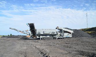 maintanance on crushing equipment used on coal mine